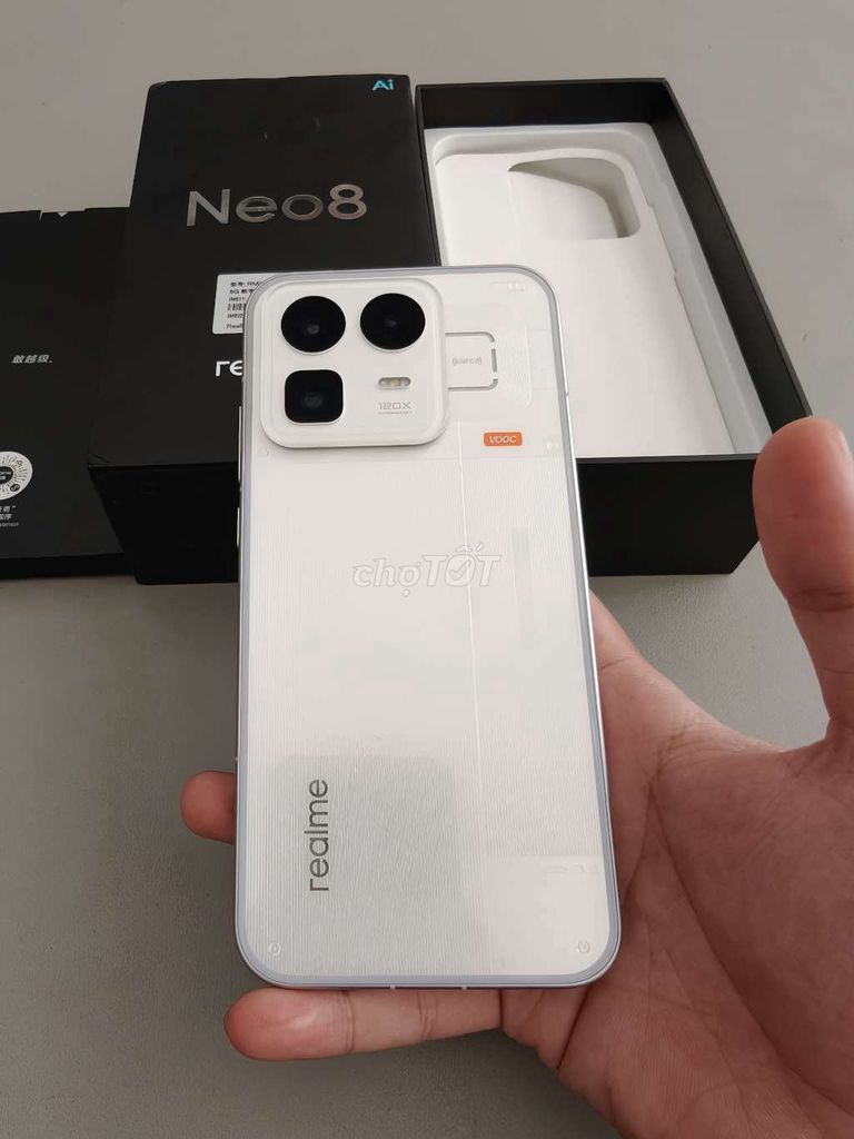 Realme Neo 8 256GB Trắng có GL. Mua bán Điện thoại tại Thành phố Thủ Đức Tp Hồ Chí Minh được đăng bởi AVG Mobile hình 1