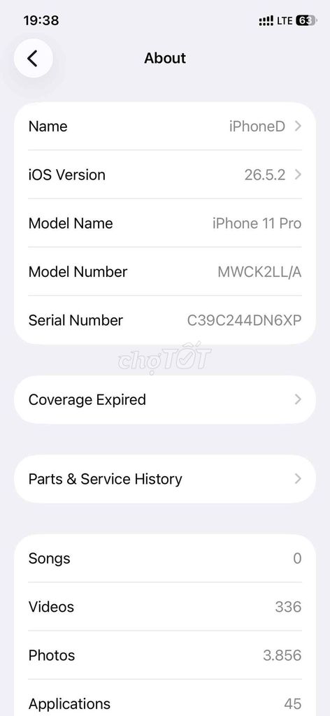 Apple iPhone 11 Pro 64GB Vàng. Mua bán Điện thoại tại Quận Liên Chiểu Đà Nẵng được đăng bởi ĐP hình 1