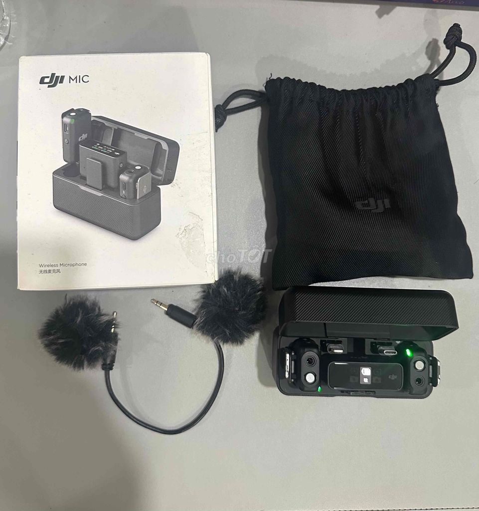 Pass Combo Mic DJI 1 như hình. Mua bán Tivi, Âm thanh tại Quận Bình Thạnh Tp Hồ Chí Minh được đăng bởi Tiến Đạt hình 1