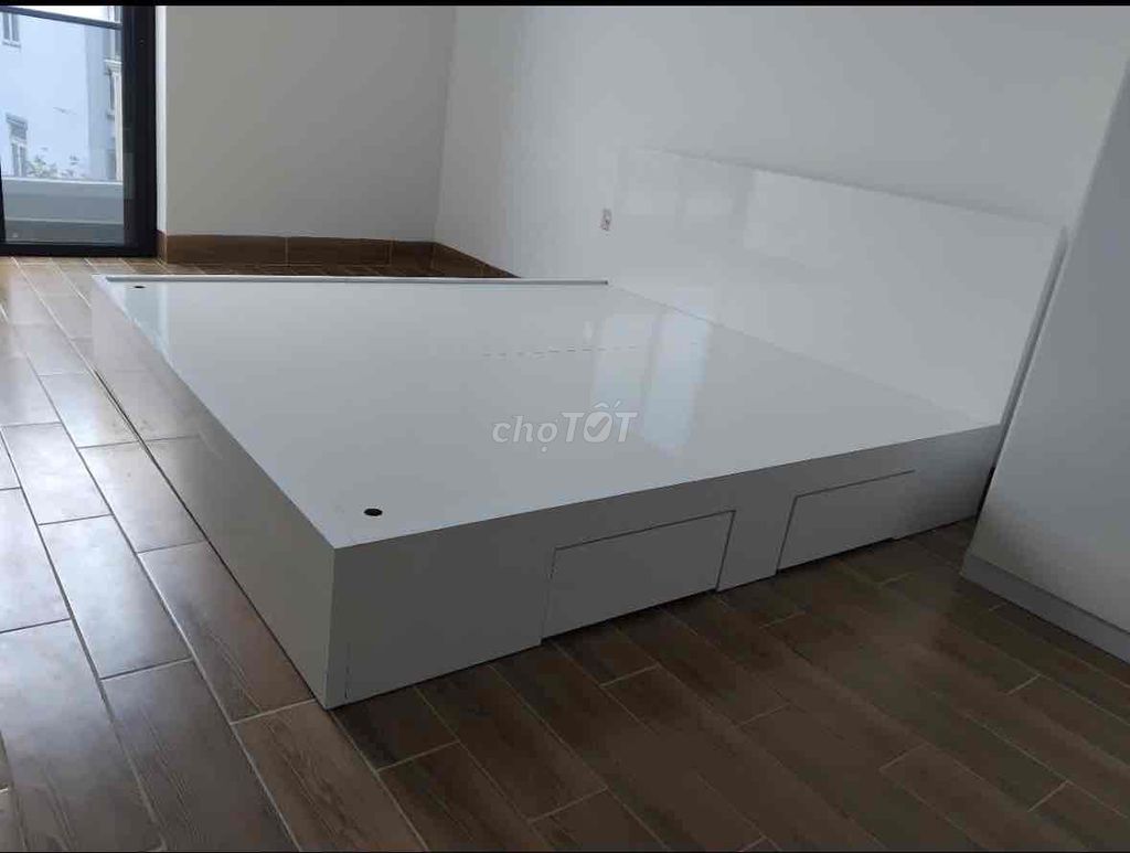 Giường ngủ Gỗ MDF 1m6x2m Hiện đại. Mua bán Giường, chăn ga gối nệm tại Huyện Củ Chi Tp Hồ Chí Minh được đăng bởi Hong Le hình 1