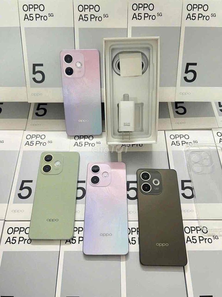 Oppo A5 Pro 5G 256GB Mới 100%. Mua bán Điện thoại tại Thành phố Nha Trang Khánh Hòa được đăng bởi Ngọc Thắng Smartphone hình 1