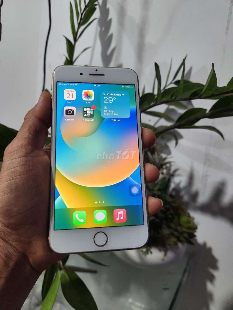 Apple iPhone 8 Plus 64GB Vàng hồng. Mua bán Điện thoại tại Huyện Cẩm Mỹ Đồng Nai được đăng bởi than hình 1