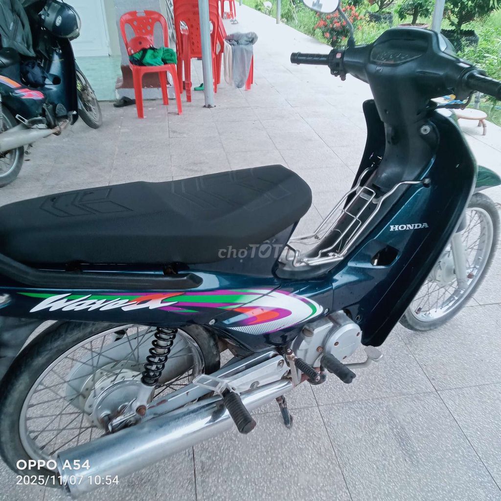 Honda Wave Anpha 2004 Xanh đậm. Mua bán Xe máy tại Huyện Châu Thành Tây Ninh được đăng bởi Hai Chau hình 2