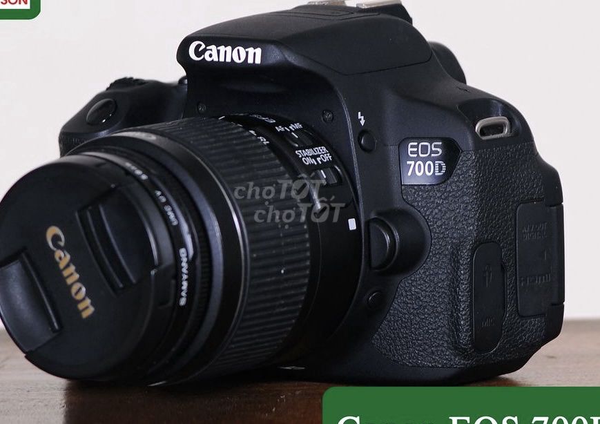 hông số cơ bản của EOS 700D Canon - Lens 18-55mm