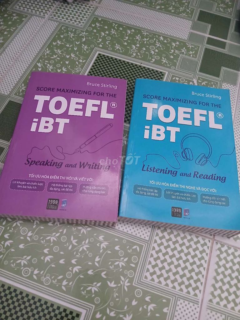 Sách Luyện thi TOEFL iBT Score Maximizing. Mua bán Sách tại Quận 11 Tp Hồ Chí Minh được đăng bởi venus hình 1