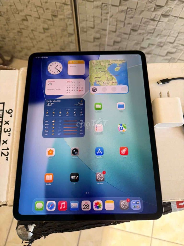 Apple iPad Pro M4 13 inch 256GB. Mua bán Máy tính bảng tại Quận Tân Bình Tp Hồ Chí Minh được đăng bởi Thức  hình 1