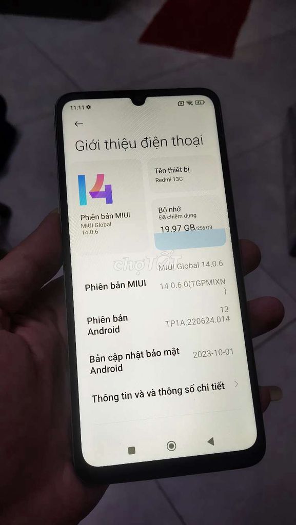 Xiaomi Redmi 13C 256GB Xanh lá. Mua bán Điện thoại tại Quận Bình Thạnh Tp Hồ Chí Minh được đăng bởi Mr John hình 1