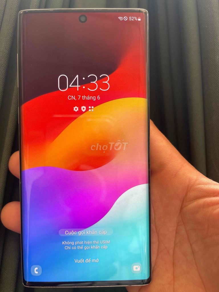 Samsung Note 10 5G 12GB/256GB Bạc. Mua bán Điện thoại tại Thành phố Vĩnh Long Vĩnh Long được đăng bởi con sâu  hình 1