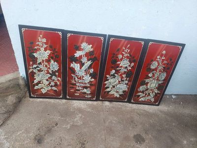 Mình thanh lý bức tranh sơn mài tứ quý còn đẹp bán. Mua bán Đồ sưu tầm, đồ cổ tại Quận Tân Phú Tp Hồ Chí Minh được đăng bởi tranh hoàng