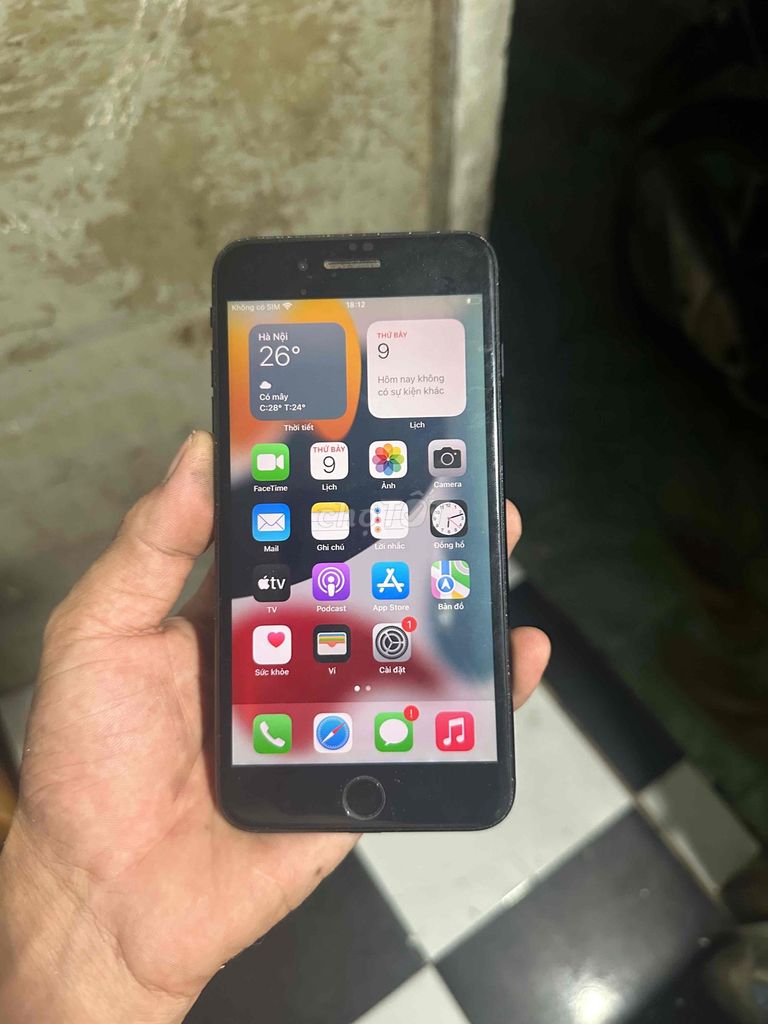 Apple iPhone 7 Plus 128GB Đen Đã dùng. Mua bán Điện thoại tại Thành phố Biên Hòa Đồng Nai được đăng bởi Thu bằng giá bán hình 1