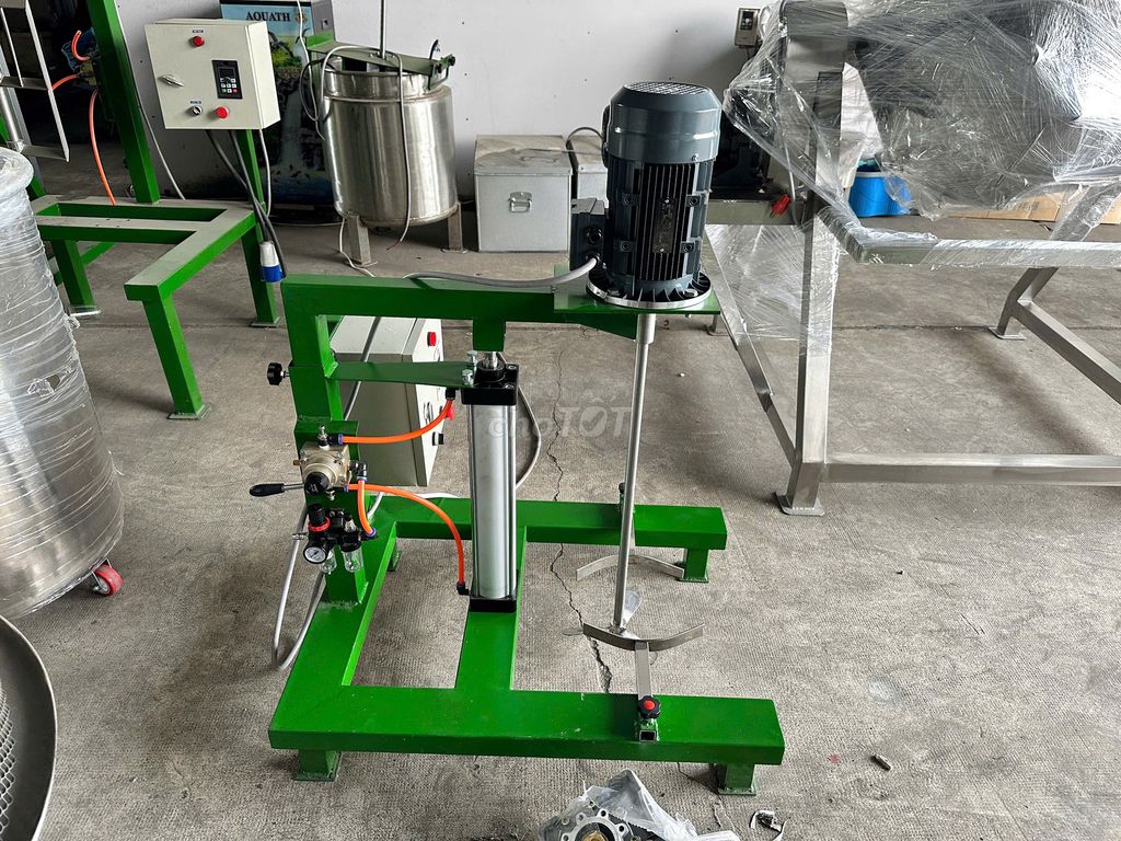 Máy khuấy sơn phòng thí nghiệm. Mua bán Đồ chuyên dụng, Giống nuôi trồng tại Quận Bình Tân Tp Hồ Chí Minh được đăng bởi CÔNG TY CƠ KHÍ Á CHÂU hình 1