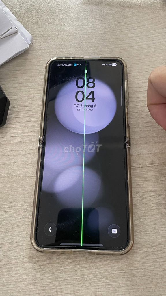 Samsung Z Flip 5 Hỏng cáp gập. Mua bán Điện thoại tại Thành phố Thủ Đức Tp Hồ Chí Minh được đăng bởi Huy Trường hình 1