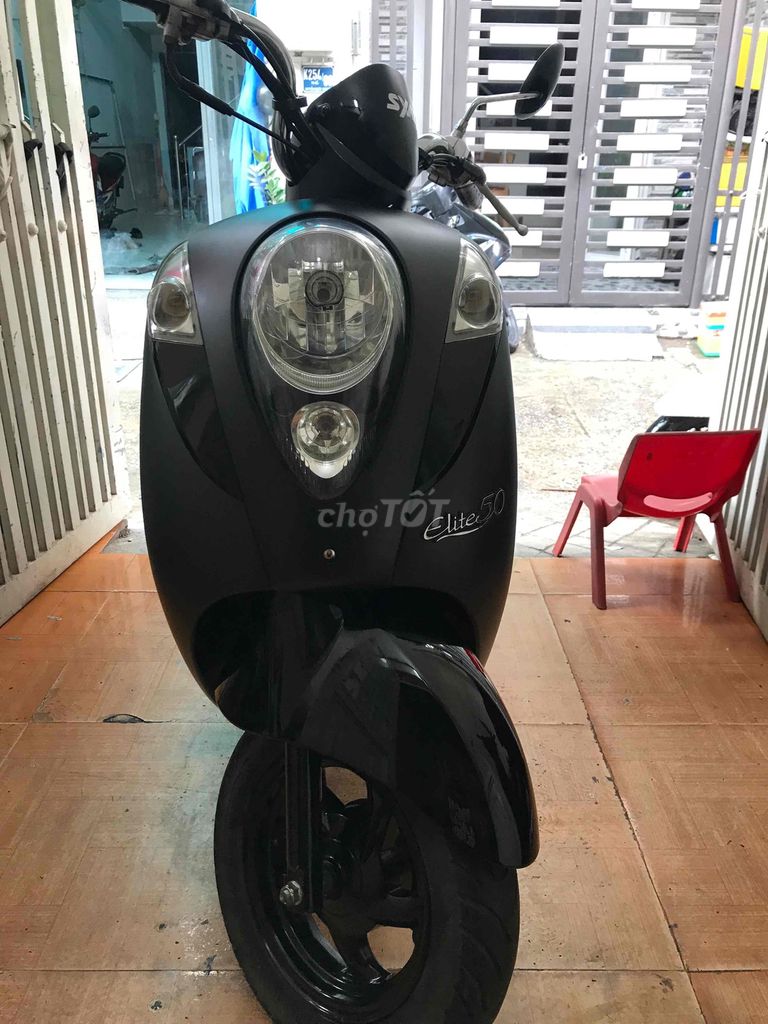 SYM Elite 50cc Đen Xe tay ga