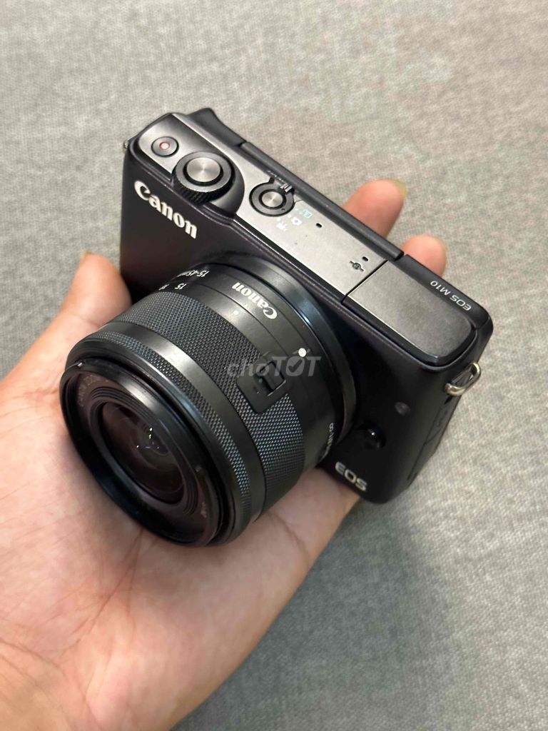 Máy ảnh Canon M10 + Kit 15-45mm STM. Mua bán Máy ảnh, Máy quay tại Quận Hải Châu Đà Nẵng được đăng bởi Tiến Đạt hình 1