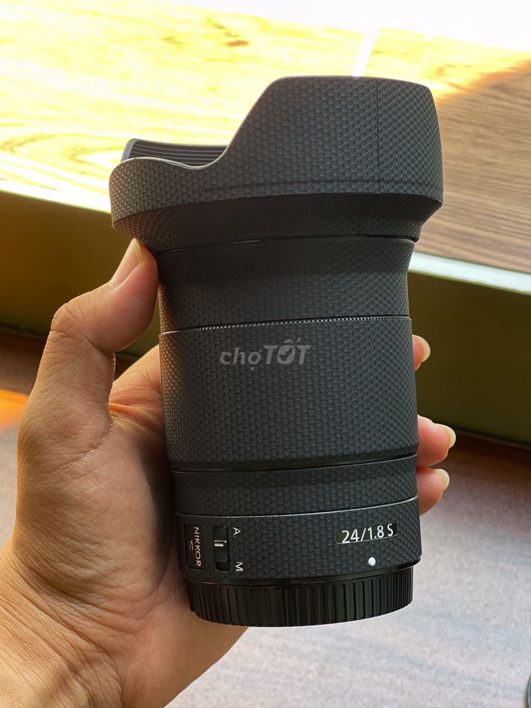 Ống kính Nikon NIKKOR Z 24mm F1.8 S Đen Đã sử dụng. Mua bán Máy ảnh, Máy quay tại Quận Sơn Trà Đà Nẵng được đăng bởi Huỳnh Thanh Sơn hình 1