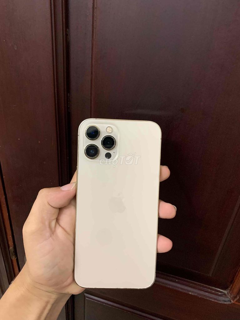 iPhone 12 Pro Max 128GB Vàng 2 sim vật lí.. Mua bán Điện thoại tại Quận Bình Thuỷ Cần Thơ được đăng bởi điện thoại cũ zin chuẩn hình 1