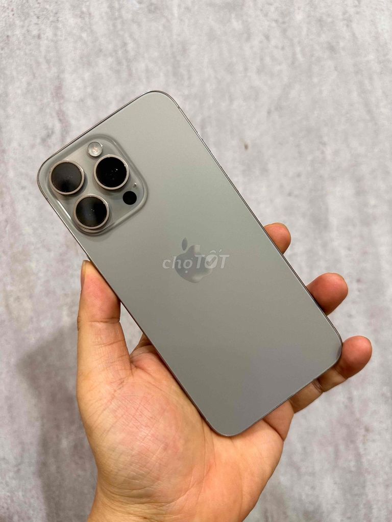 Apple iPhone 15 Pro Max 256GB Xám Đã qua sử dụng. Mua bán Điện thoại tại Quận 3 Tp Hồ Chí Minh được đăng bởi Tiến Đat  hình 1
