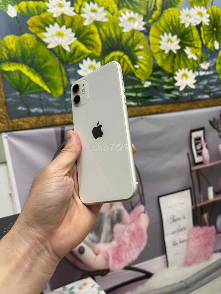 Apple iPhone 11 64GB Trắng Đã dùng. Mua bán Điện thoại tại Quận Bắc Từ Liêm Hà Nội được đăng bởi Bính táo hình 1