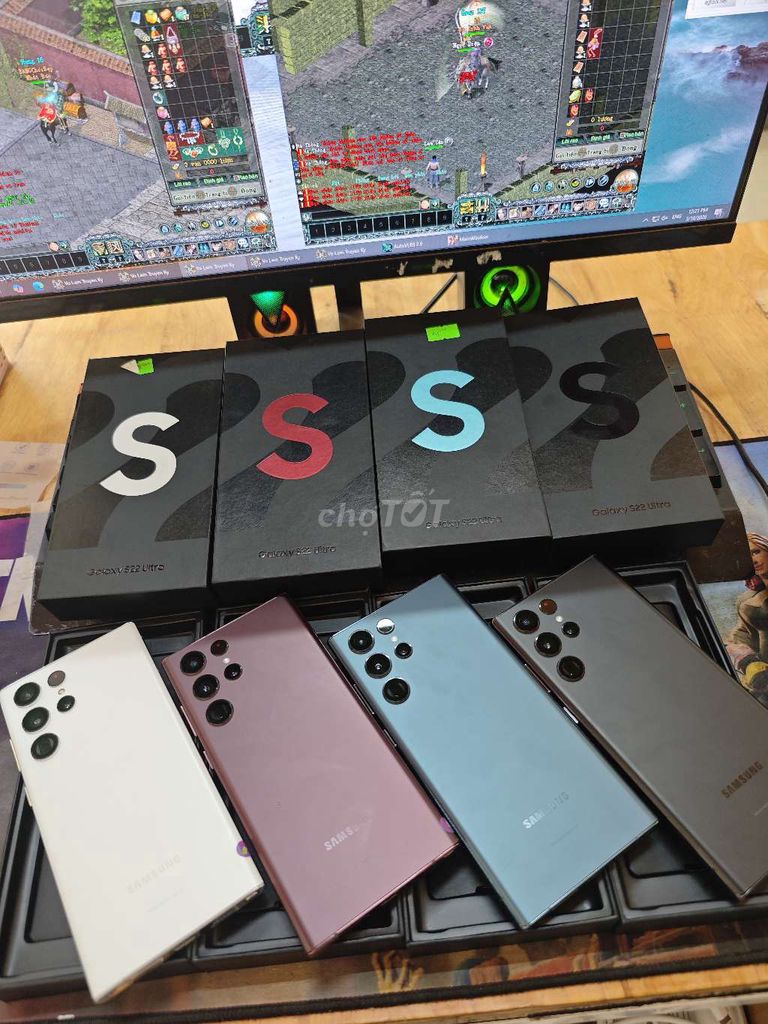 Sa sung S22 Ultra fullbox 99℅ bản Việt Nam 2 sim. Mua bán Điện thoại tại Thành phố Buôn Ma Thuột Đắk Lắk được đăng bởi Phúc Khang Mobile hình 1