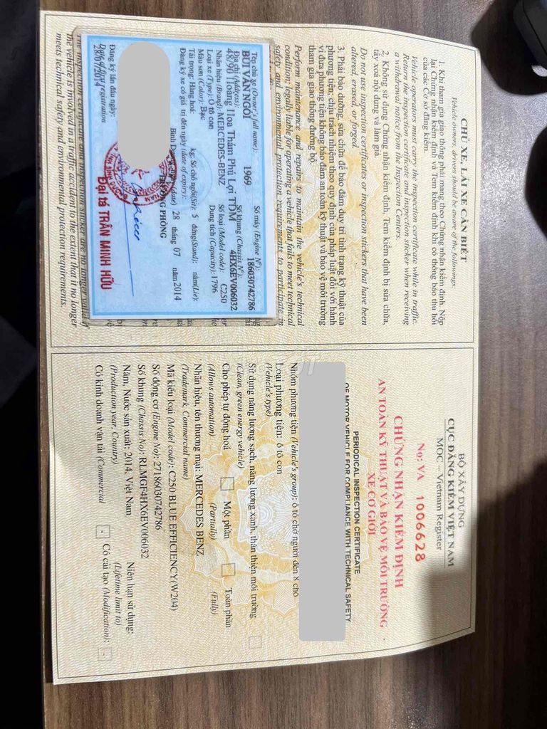 Mercedes Benz C Class 2014 C250 - 78000 km. Mua bán Ô tô tại Quận 7 Tp Hồ Chí Minh được đăng bởi Minh Dat hình 12