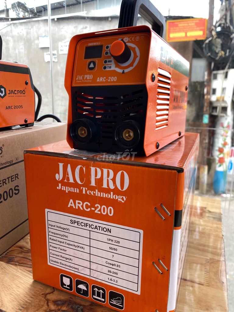 Cần bán Máy hàn JAC PRO ARC-200. Mua bán Đồ chuyên dụng, Giống nuôi trồng tại Thị xã Tân Uyên Bình Dương được đăng bởi Máy Móc 24H hình 1