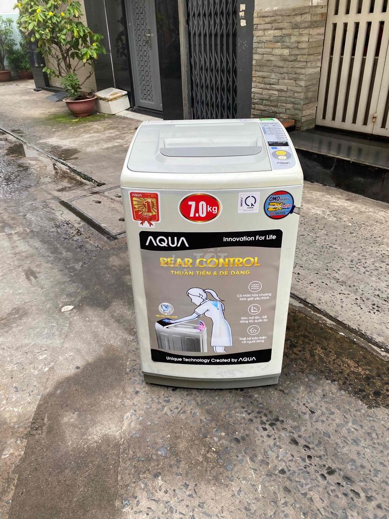 máy giặt Aqua đã sử dụng còn tốt hình thực tế. Mua bán Máy giặt tại Quận Tân Phú Tp Hồ Chí Minh được đăng bởi NGỌC TRÂM hình 1