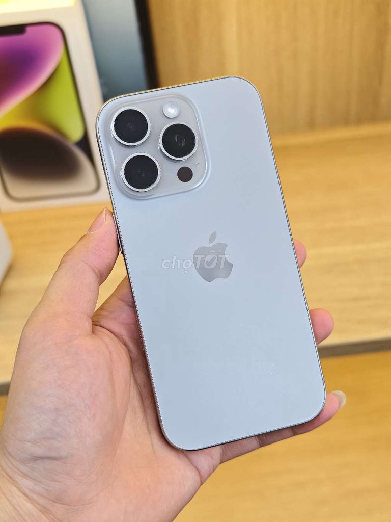 🍎iPhone 16Pro 128GB| Titan| Khay sim| P91 👇. Mua bán Điện thoại tại Quận Lê Chân Hải Phòng được đăng bởi 444 Tô Hiệu OK Mobile HP hình 1