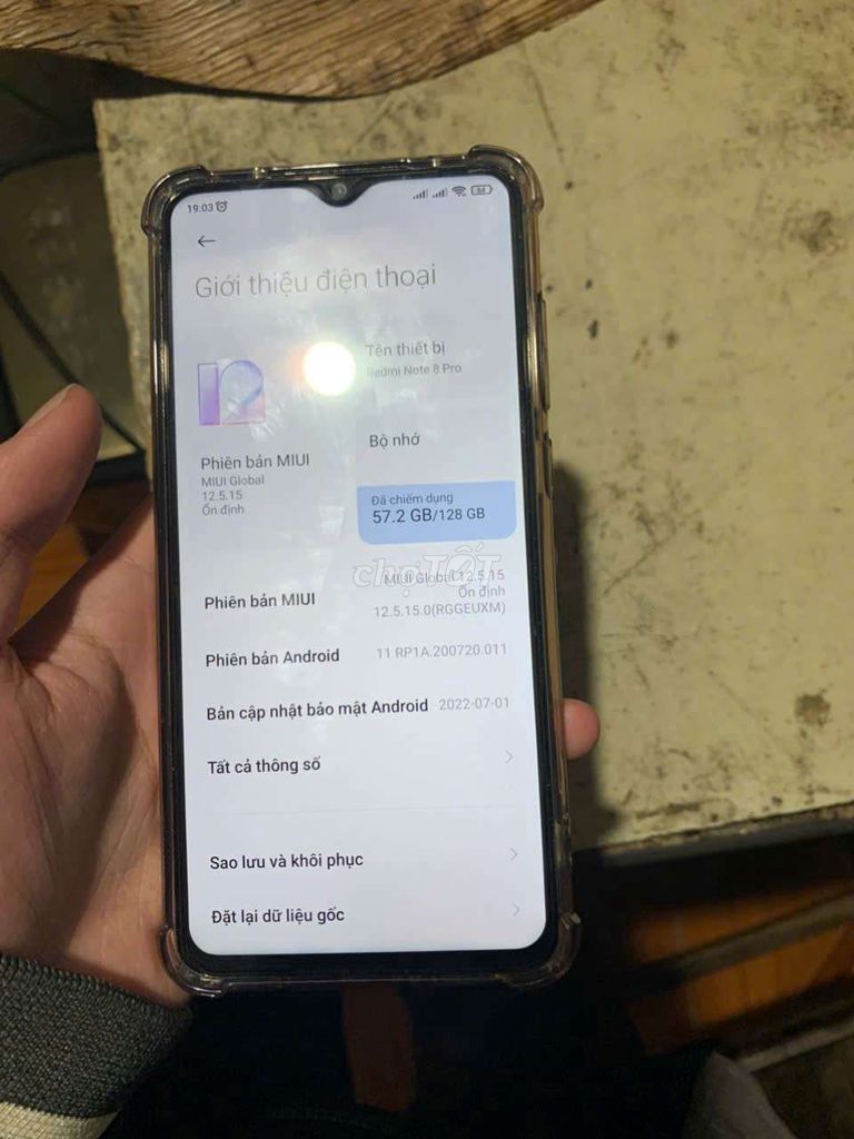 Xiaomi Redmi Note 8 Pro 128GB Xanh. Mua bán Điện thoại tại Quận Đống Đa Hà Nội được đăng bởi Nguyễn Phúc hình 1