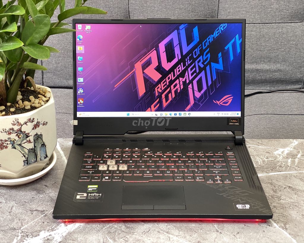 ASUS ROG G512 i7 10750H GTX 1650Ti Ram 16G 144hz