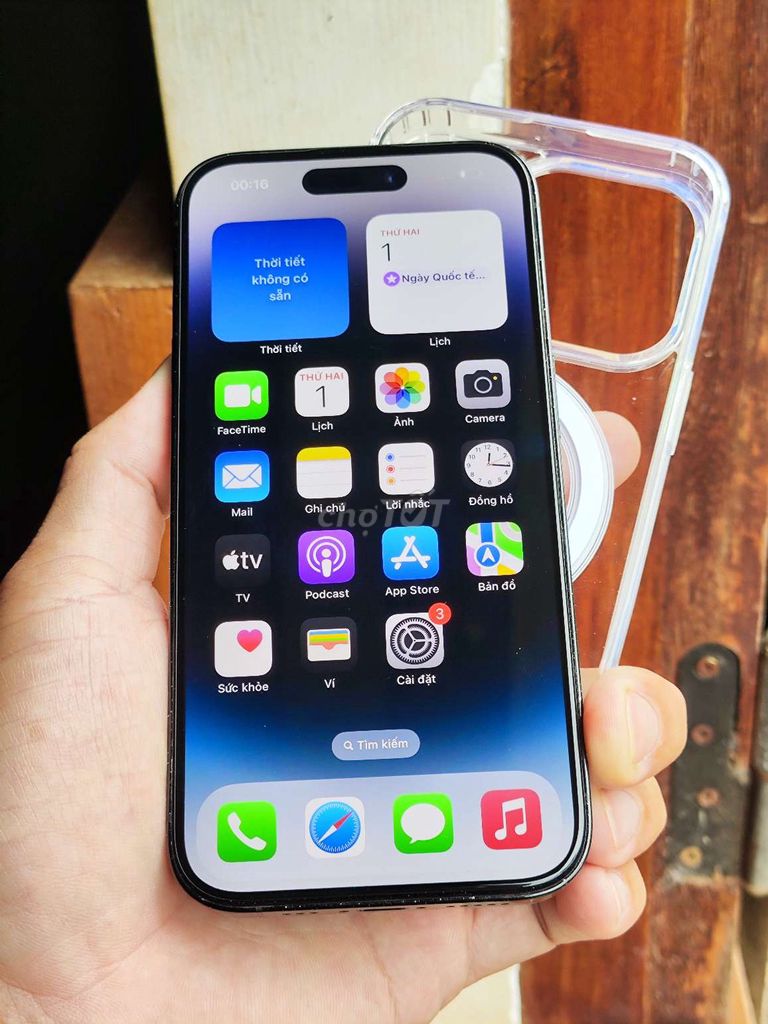 iphone 14 Pro Quốc Tế 256GB , Zin , Có Trao Đổi. Mua bán Điện thoại tại Thành phố Buôn Ma Thuột Đắk Lắk được đăng bởi DQ hình 1
