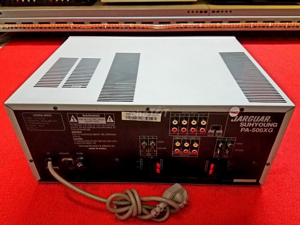Amplifier Jarguar PA-506XG hàng bãi xịn