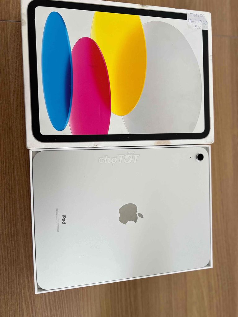 Apple iPad Thế Hệ 10 64GB Trắng ( Full Box). Mua bán Máy tính bảng tại Thành phố Long Xuyên An Giang được đăng bởi Laptop Mai Lý Nghĩa hình 1