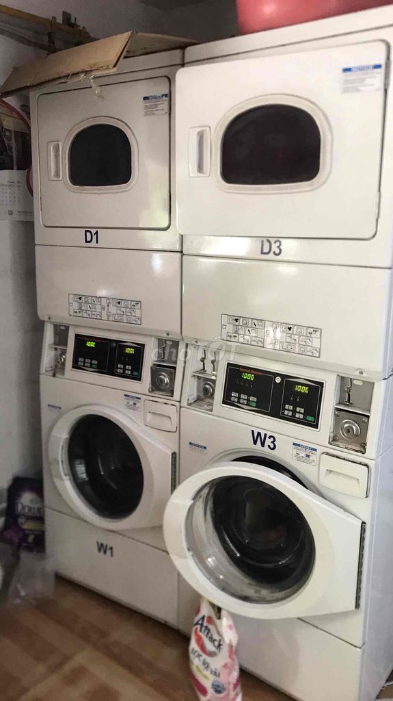 Máy giặt sấy Mỹ cửa trước cũ màu Trắng. Mua bán Máy giặt tại Quận Ba Đình Hà Nội được đăng bởi Trịnh Đình Thắng  hình 1