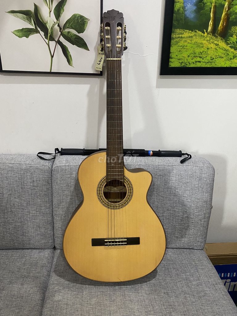 Guitar Ba Đờn Classic C350J Gỗ nhập + Dạy chơi.