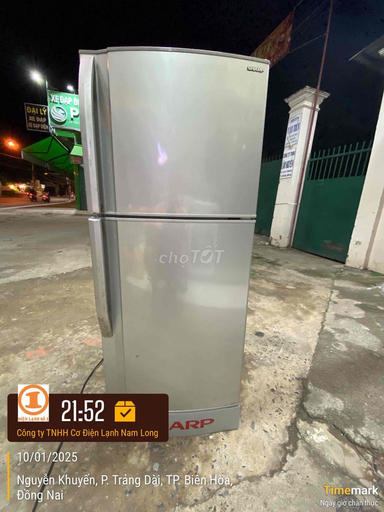 Tủ lạnh Sharp 194l đẹp