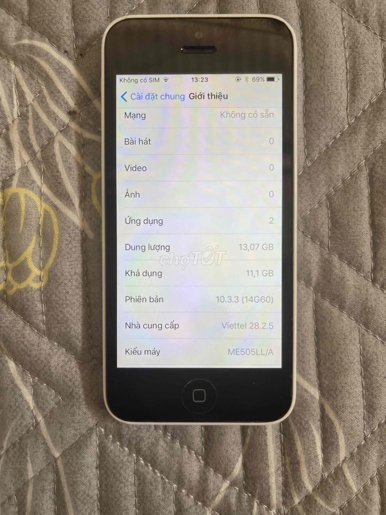 iPhone 5C 16GB Trắng. Mua bán Điện thoại tại Quận Long Biên Hà Nội được đăng bởi Ánh Dương hình 1