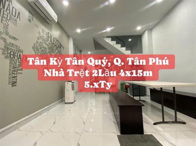 Tân Kỳ Tân Quý Q. Tân Phú, Trệt 2Lầu 4x15m HXH Gần Mặt Tiền, Ngay Aoen. Mua bán nhà ở tại Quận Tân Phú Tp Hồ Chí Minh được đăng bởi Linh
