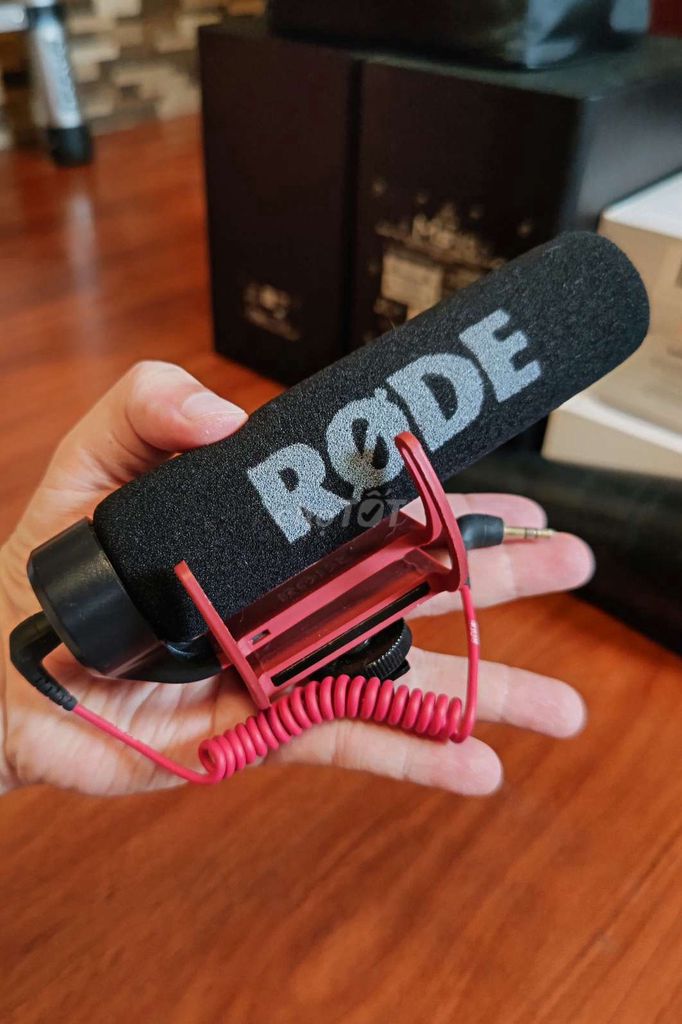 Micro Rode Videomic Go,kèm phụ kiện Olympus.