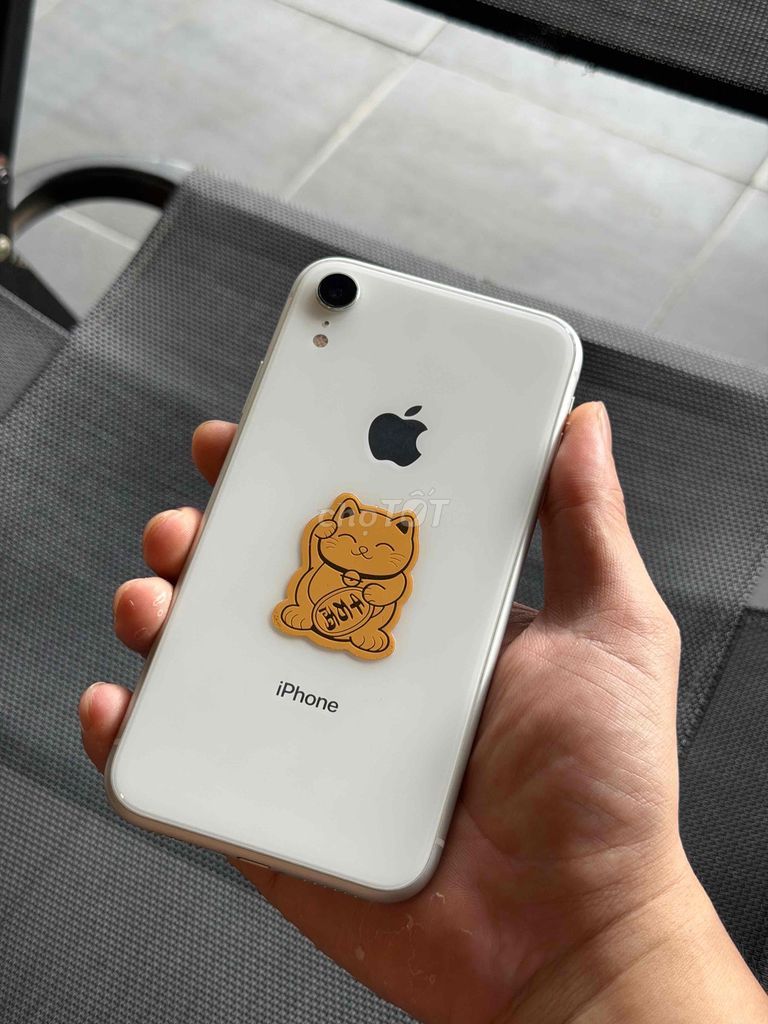 IPhone XR 128GB Trắng Đẹp Zin Chuẩn. Mua bán Điện thoại tại Quận Bình Thạnh Tp Hồ Chí Minh được đăng bởi Phé59Store hình 1