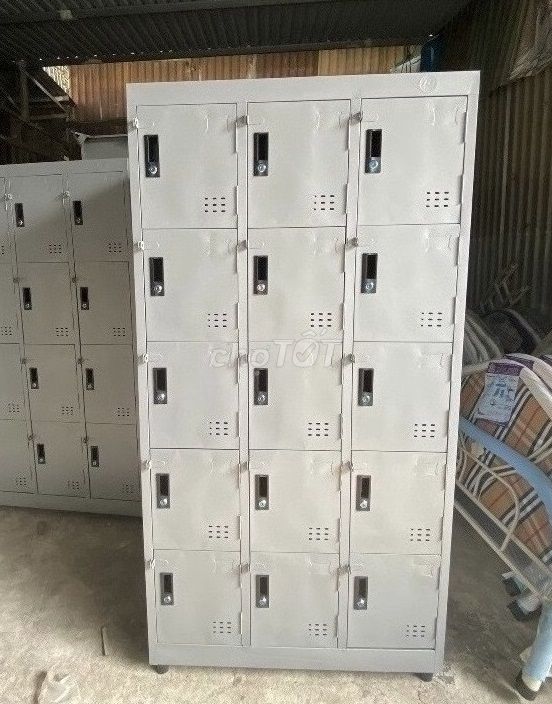 Tủ locker 15 nGĂn để đồ nhÂN viên an TOàn có khOÁ