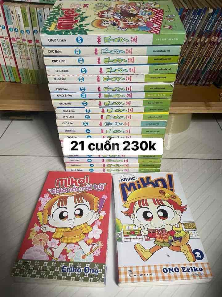 Truyện tranh Nhóc Miko! Hài hước 21 cuốn. Mua bán Sách tại Huyện Lấp Vò Đồng Tháp được đăng bởi Chơn Trần hình 1