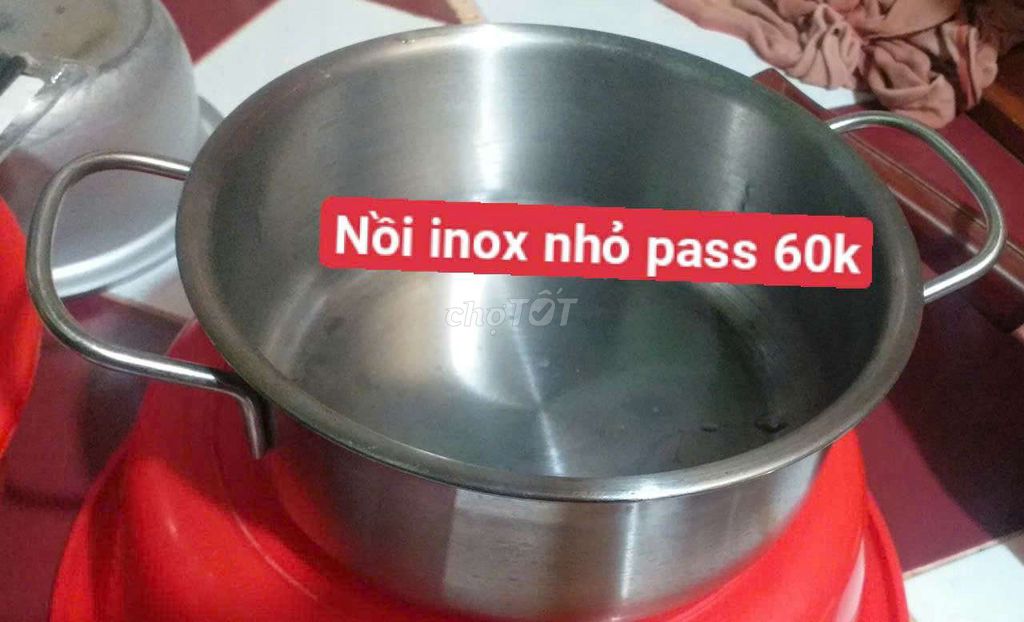 Nồi Inox Bạc Nhỏ. Mua bán Dụng cụ nhà bếp tại Quận Bình Tân Tp Hồ Chí Minh được đăng bởi nguyễn hằng hình 1