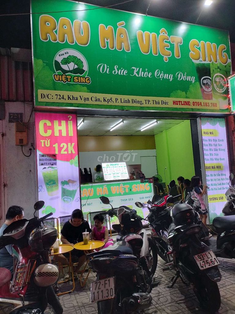 Sang Nhượng Quán Rau Má Mix -Sinh Tố -Nước Ép