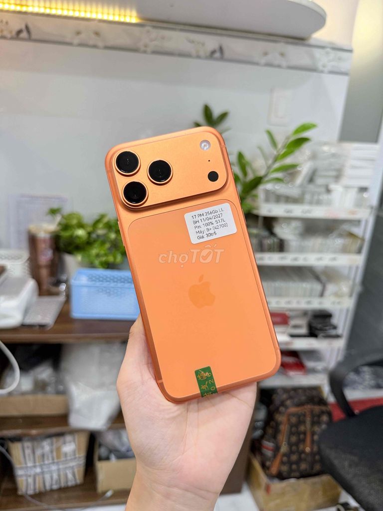 Apple iPhone 17 Pro Max 256GB Cam LL/A. Mua bán Điện thoại tại Huyện Hóc Môn Tp Hồ Chí Minh được đăng bởi Luân Hoài hình 1