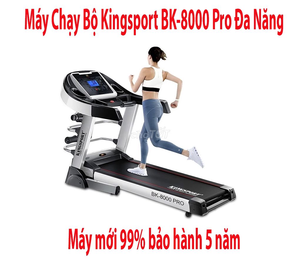 Máy Chạy Bộ Kingsport BK-8000 Pro Đa Năng