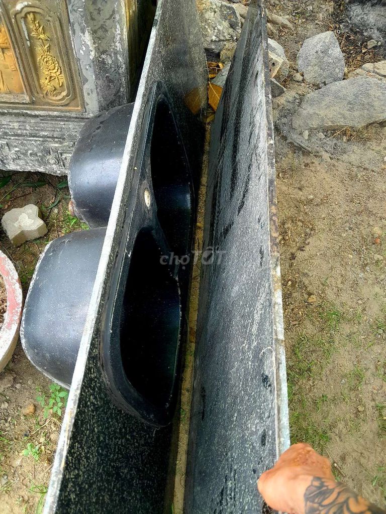 Bồn rửa chén Đá Đen 1m8x60cm. Mua bán Thiết bị vệ sinh, nhà tắm tại Quận Thanh Khê Đà Nẵng được đăng bởi hi hình 1