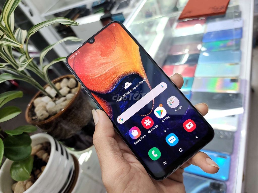 Samsung A50 4GB/64GB zin đẹp (bh 1 tháng)🤩🤩. Mua bán Điện thoại tại Quận Ninh Kiều Cần Thơ được đăng bởi Huy hình 1