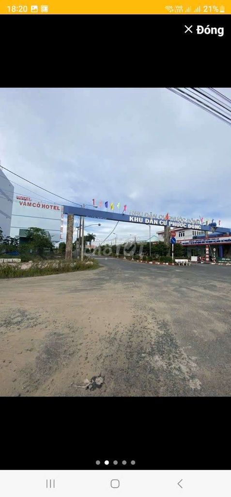 Bán đất kdc phước đông long an