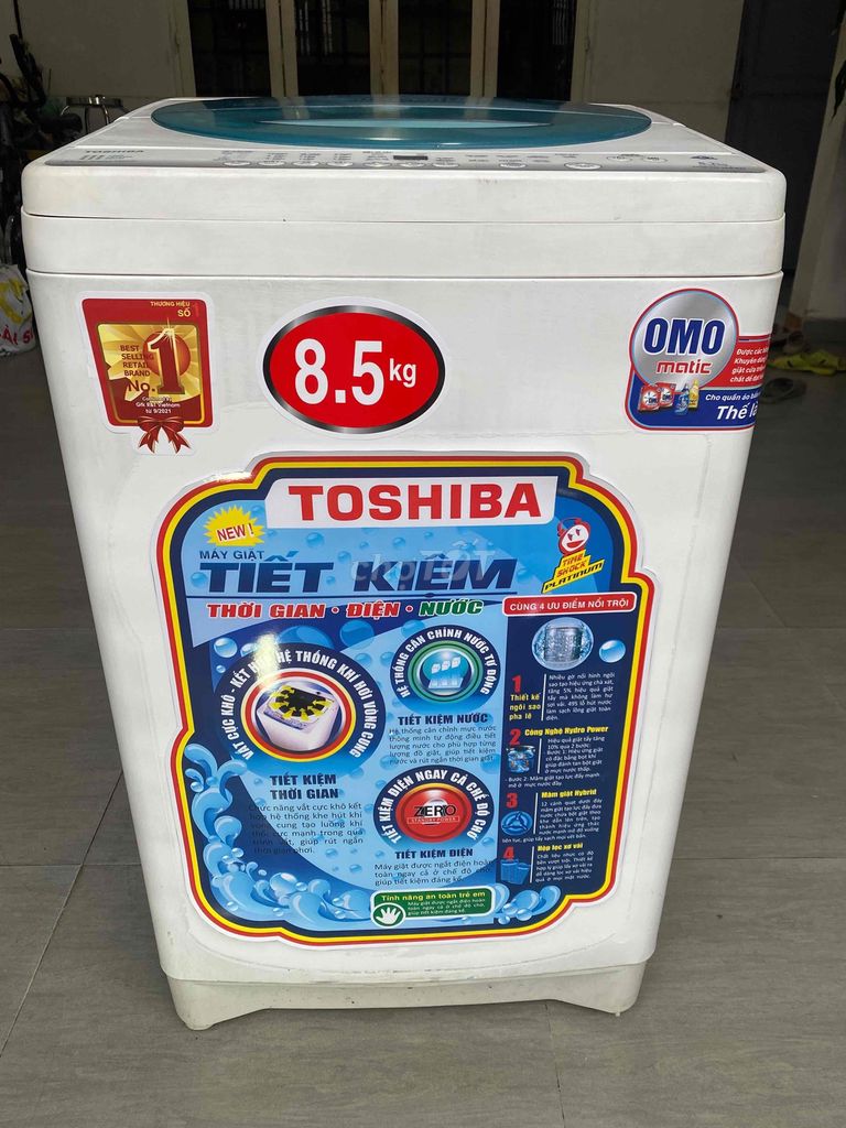 máy giặt Toshiba 8,5 kg nguyên zin đời mới