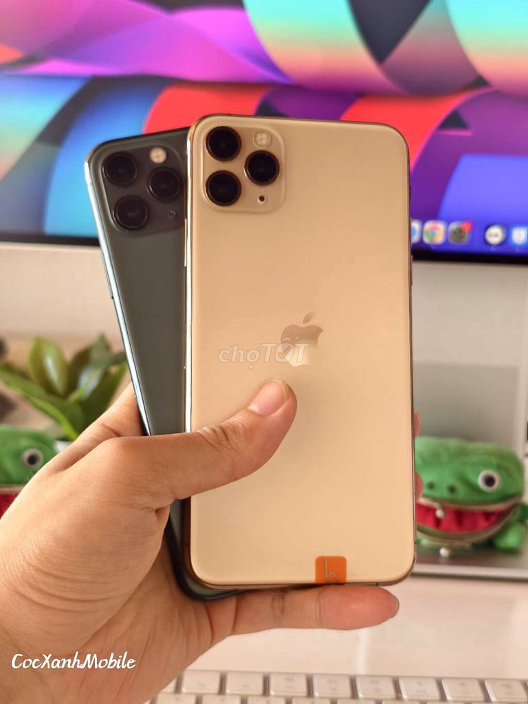Apple iPhone 11 Pro Max Vàng 99%. Mua bán Điện thoại tại Quận Liên Chiểu Đà Nẵng được đăng bởi Minh Hiệp CócXanhMobile hình 1
